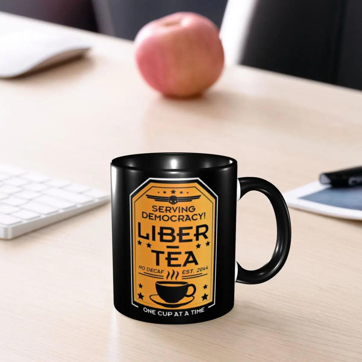 Tasse Helldivers - Tasse de thé Liber-Tea du matin