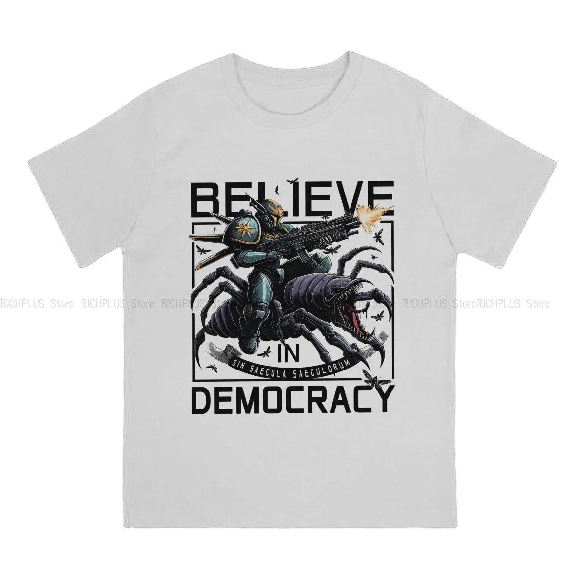 Helldivers T-Shirt - Believe in Democracy