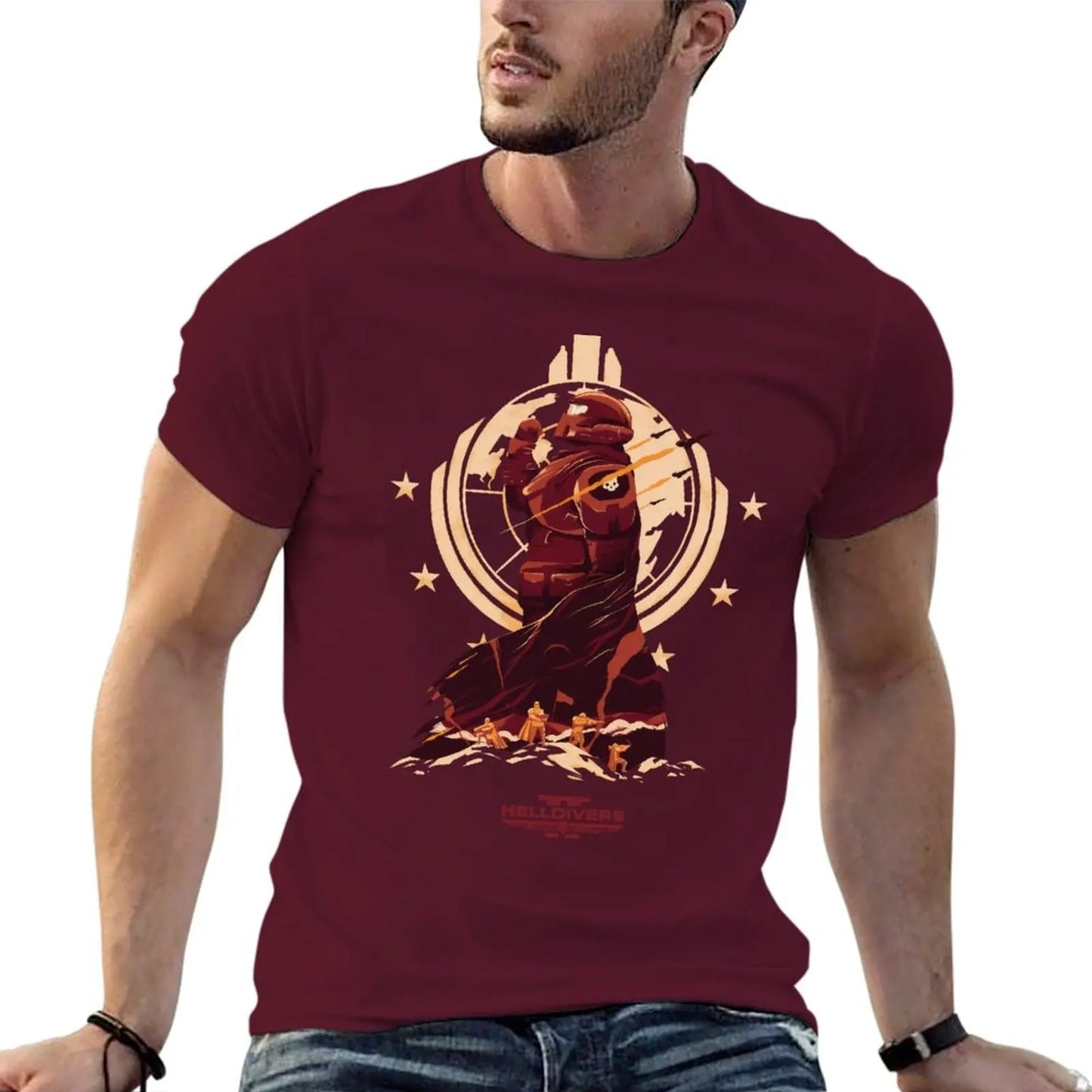Helldivers T-Shirt - Defend Democracy