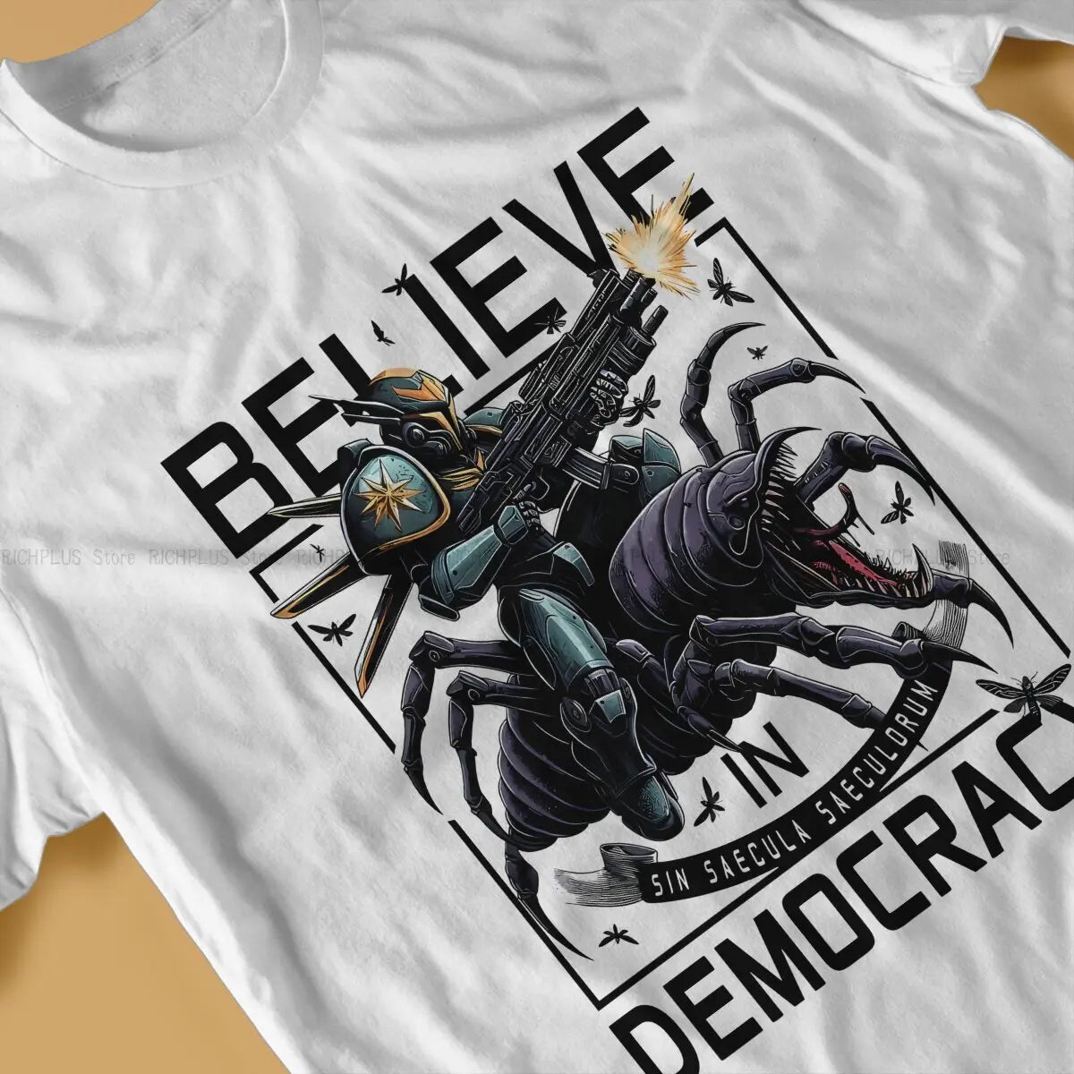 Helldivers T-Shirt - Believe in Democracy