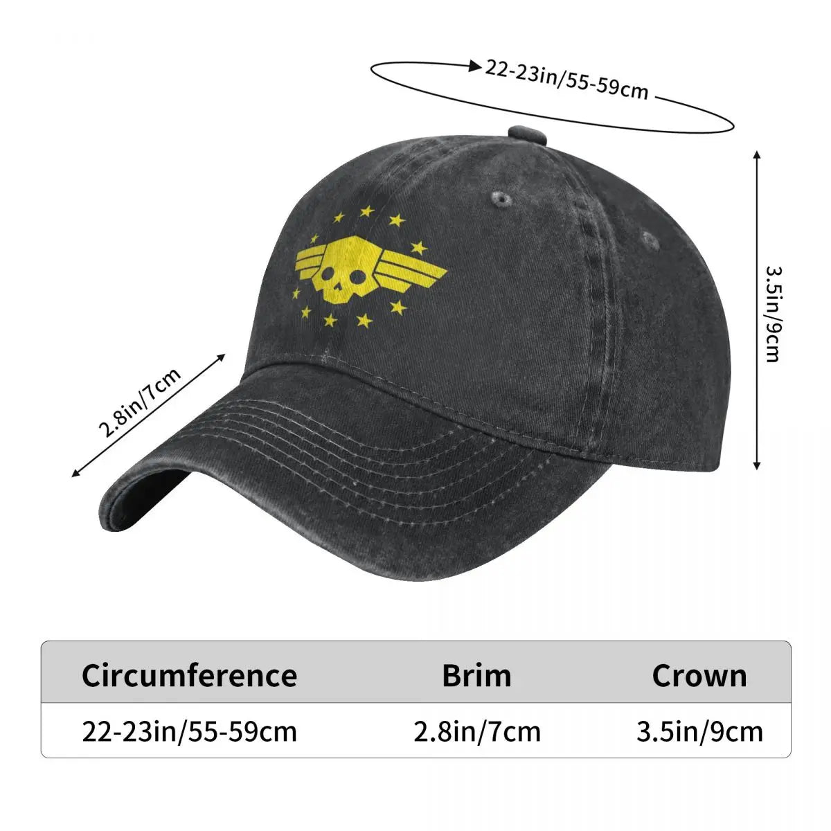 Casquette Helldivers décontractée