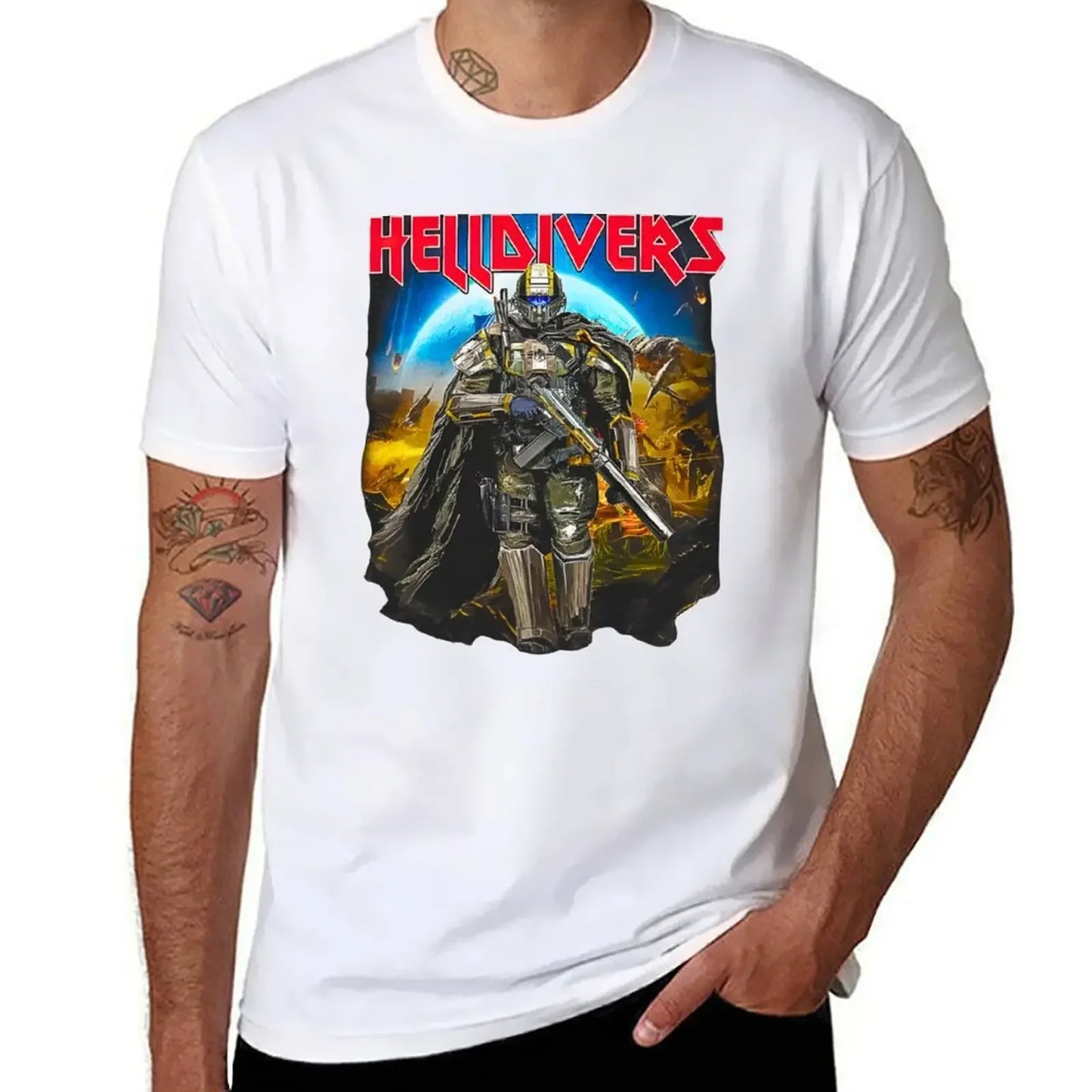 Helldivers T-Shirt - Skull