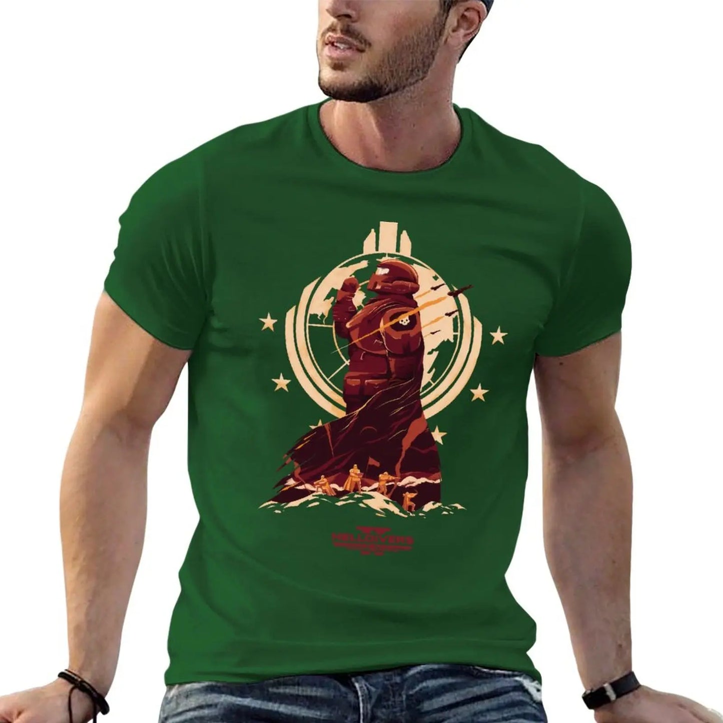 Helldivers T-Shirt - Defend Democracy