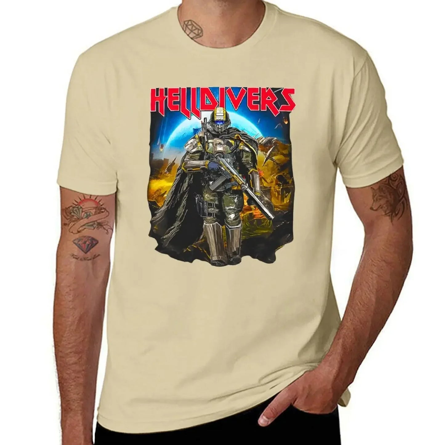 Helldivers T-Shirt - Skull