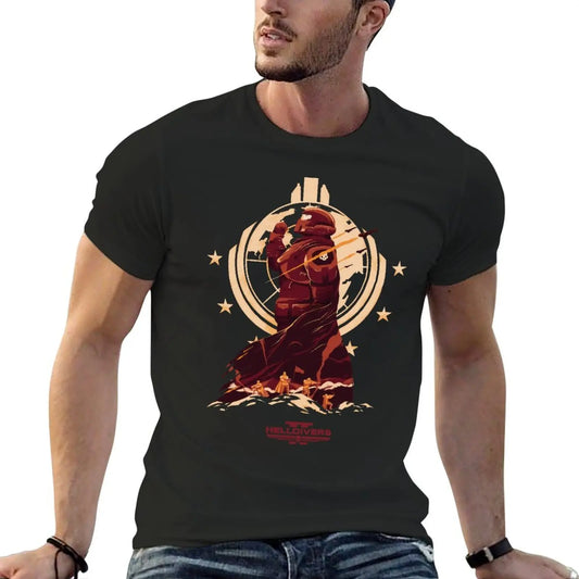 Helldivers T-Shirt - Defend Democracy