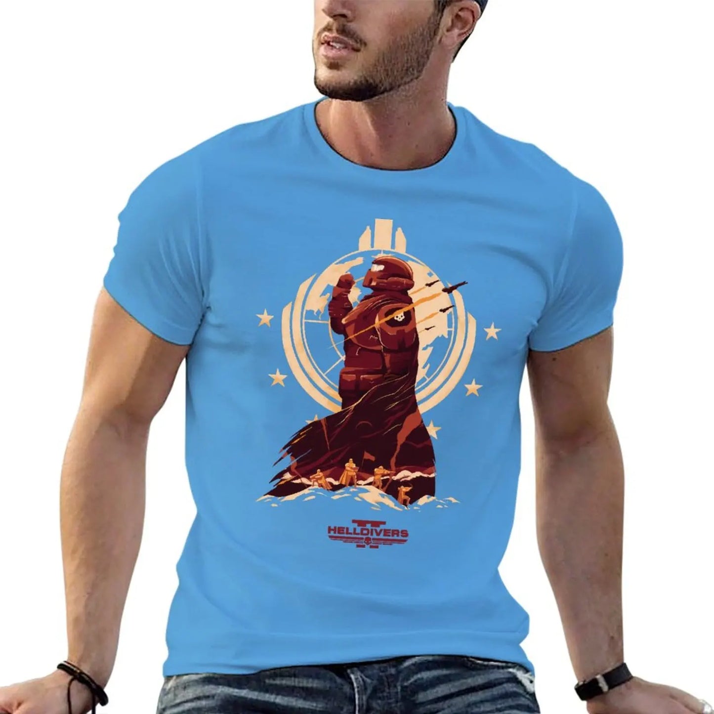 Helldivers T-Shirt - Defend Democracy
