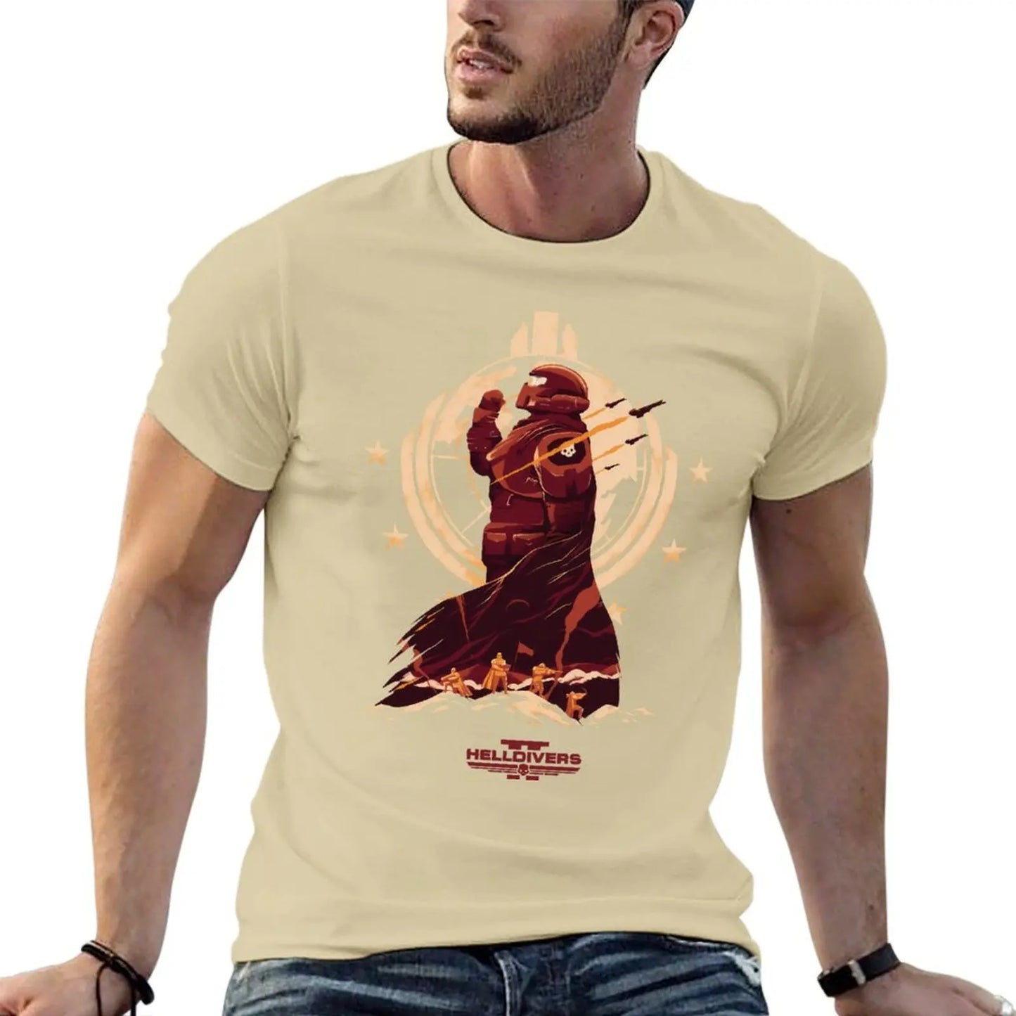 Helldivers T-Shirt - Defend Democracy