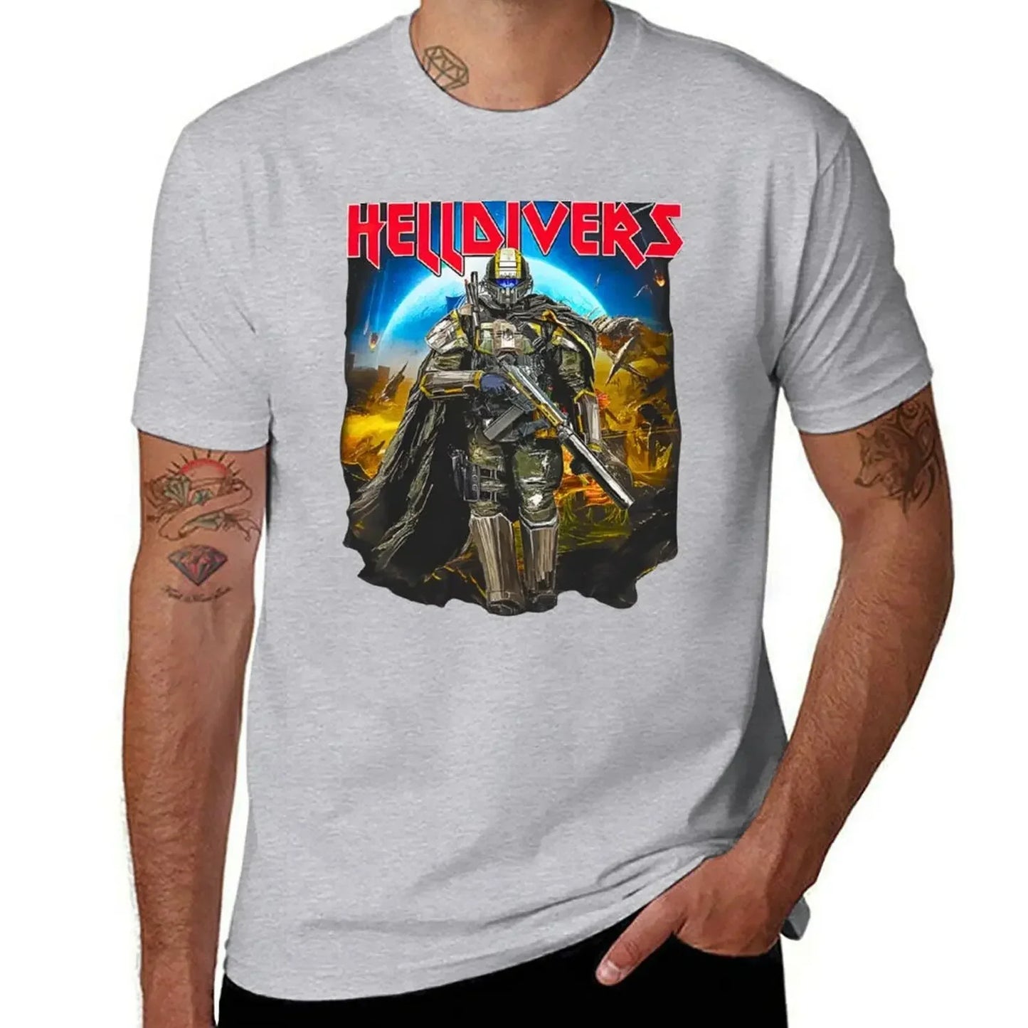 Helldivers T-Shirt - Skull