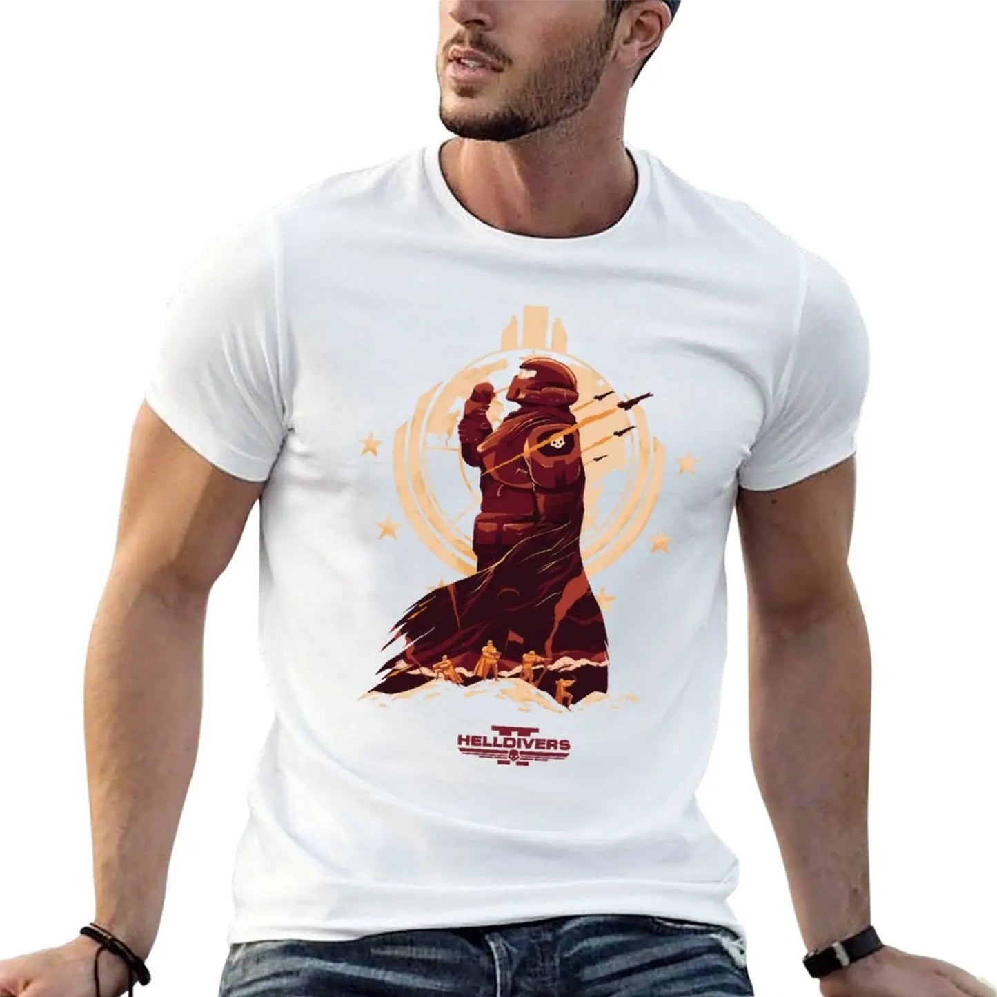 Helldivers T-Shirt - Defend Democracy