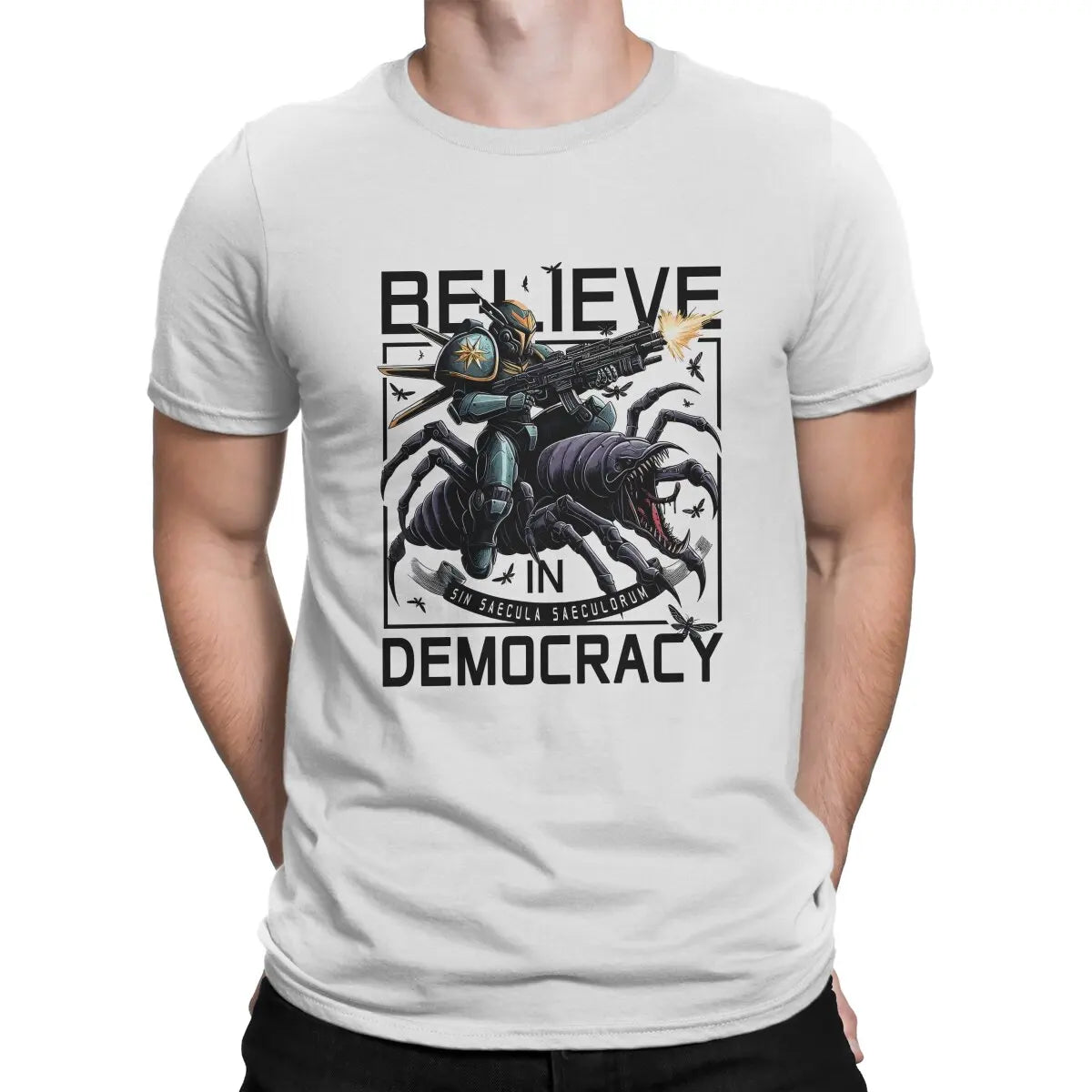 Helldivers T-Shirt - Believe in Democracy