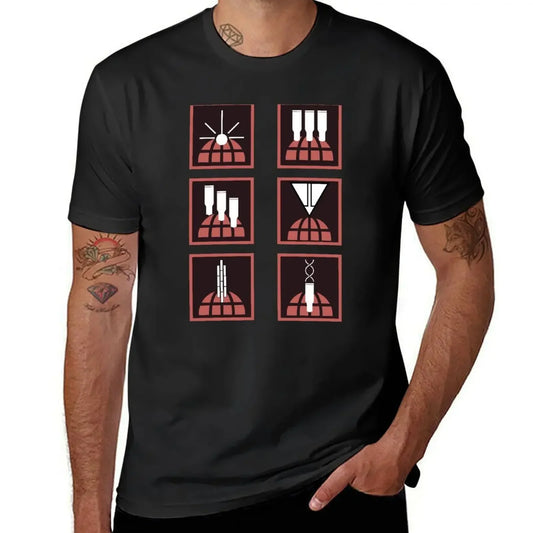 Helldivers T-Shirt -  Orbital Stratagems Icons