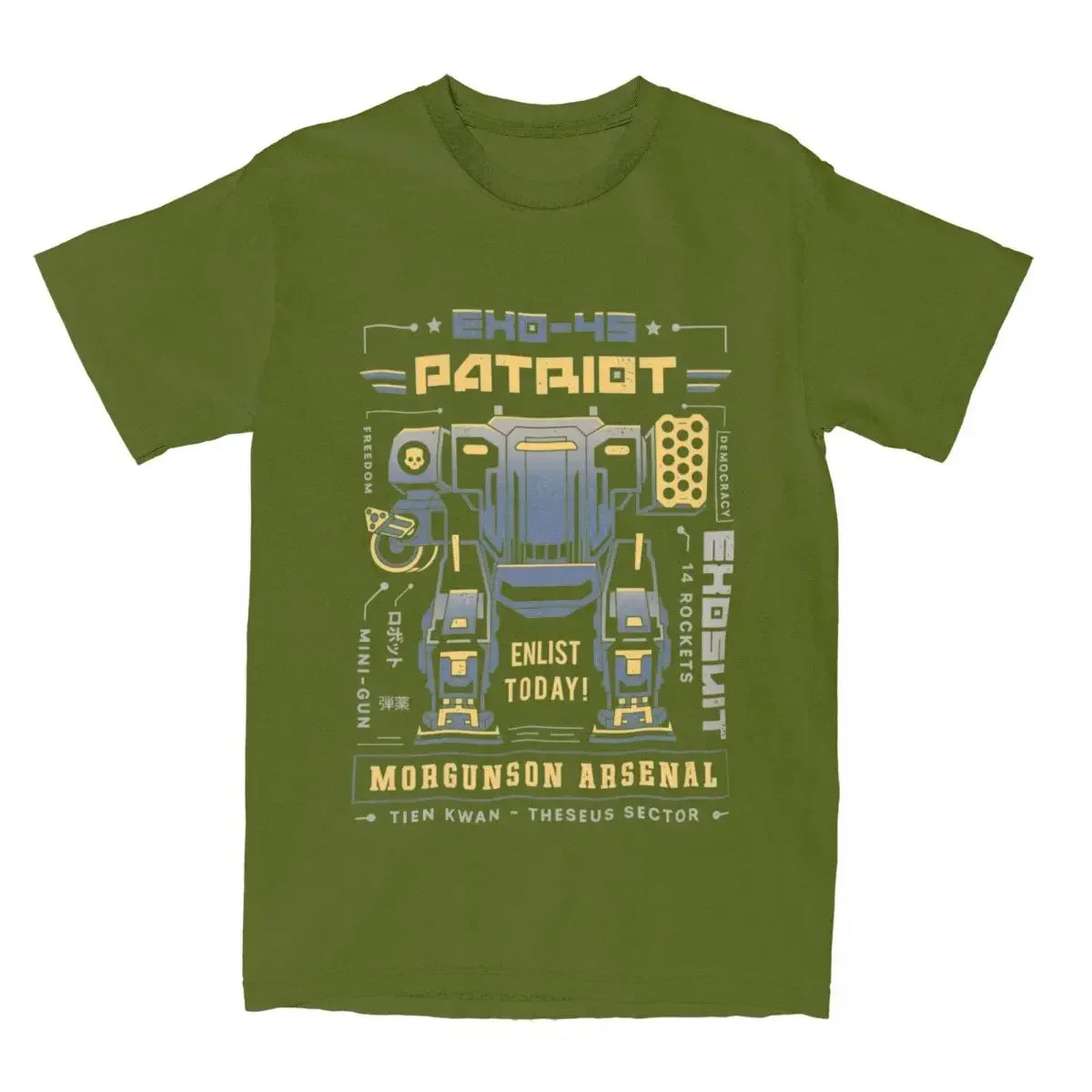 Helldivers T-Shirt - Patriot Mech