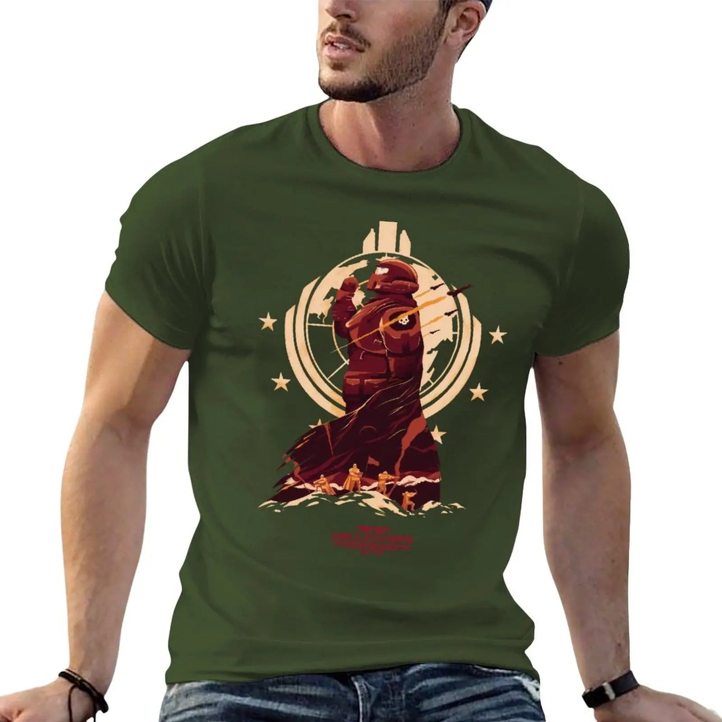 Helldivers T-Shirt - Defend Democracy